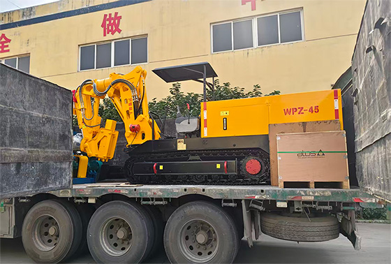 匠心造精品 賦能礦山建設｜山東礦安重工WPZ-45/800L巷道修復機順利發往普安宜恒煤業
