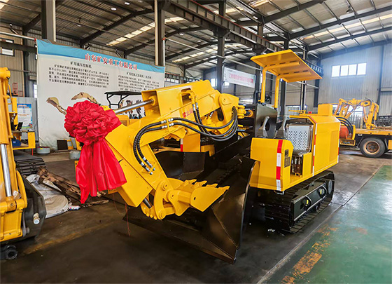 山東礦安重工ZWY-60/22L型煤礦用挖掘式裝載機順利發運長治吉祥煤業